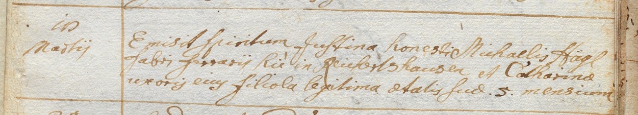 Klicken Sie zuerst in den Kreismittelpunkt, dann an irgendeiner Stelle auf den Kreis selbst.